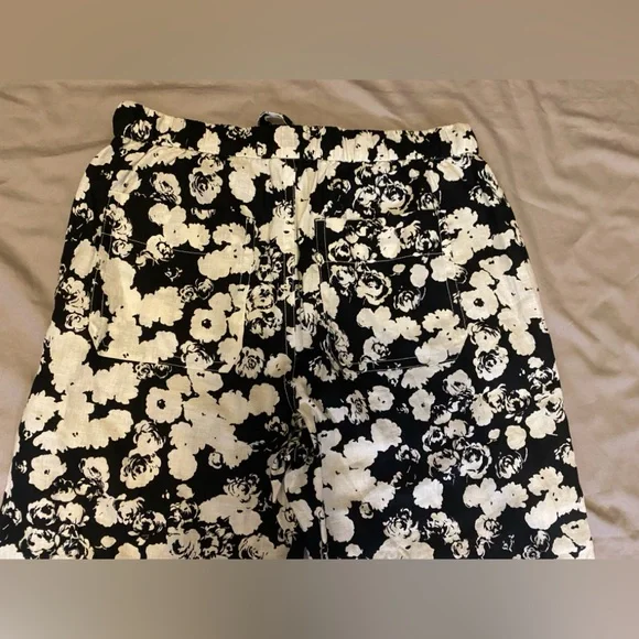 Everlane The Linen Pull-On Barrel Pant Size Large - Picture 10 of 12